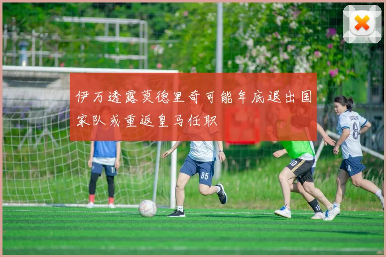 伊万透露莫德里奇可能年底退出国家队或重返皇马任职